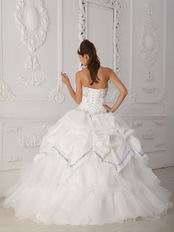 Sweet Heart Design Beading Whit Quinceanera Dress For Cheap