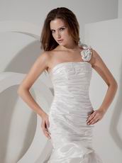 Mermaid One Shoulder Designer Brand New Wedding Gown