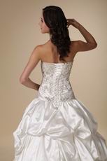 Embroidery Floor Length Western Wedding Dress In South Dakota