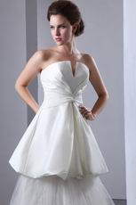 Beautiful V-Shaped Strapless Corset Make Your Own Wedding Dress