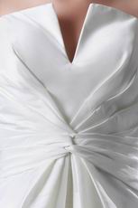 Beautiful V-Shaped Strapless Corset Make Your Own Wedding Dress