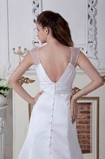 Elegant Straps Sweetheart Ivory Wedding Dresses Cheap Price