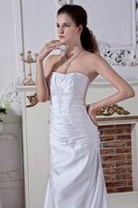 Classical Sweetheart Appliques Lace Up Destination Wedding Dress