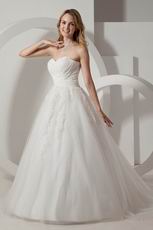 Purchase Sweetheart Appliques Chapel Wedding Dress Gowns China