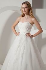 Purchase Sweetheart Appliques Chapel Wedding Dress Gowns China