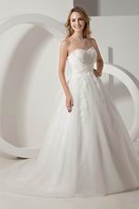 Purchase Sweetheart Appliques Chapel Wedding Dress Gowns China