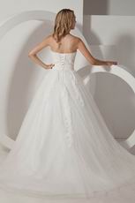 Purchase Sweetheart Appliques Chapel Wedding Dress Gowns China