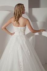 Purchase Sweetheart Appliques Chapel Wedding Dress Gowns China