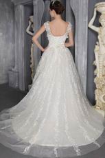 Perfect Straps Sweetheart Appliqued Wedding Bridal Dress