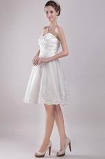 Sweetheart Knee-length Bridal Beach Wedding Dresses