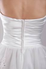 Sweetheart Knee-length Bridal Beach Wedding Dresses