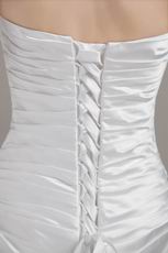 Sweetheart Corset Back A-line White Wedding Dress Online