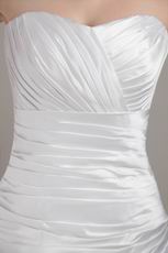 Sweetheart Corset Back A-line White Wedding Dress Online