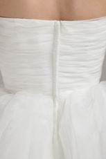 Simple Strapless Designer Short Wedding Dress For Beach Wedding