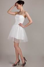 Short Beach Summer Wedding Dress For 2014 Bride