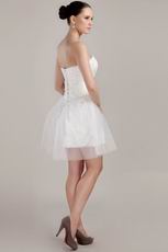 Short Beach Summer Wedding Dress For 2014 Bride