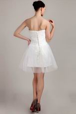 Short Beach Summer Wedding Dress For 2014 Bride