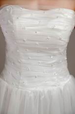 Short Beach Summer Wedding Dress For 2014 Bride