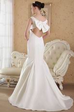 2014 New Arrival V Neckline Wedding Dress With Mermaid Design