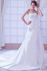 Affordable Sweetheart Wedding Dress With Beading Decorate