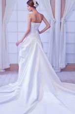 Affordable Sweetheart Wedding Dress With Beading Decorate