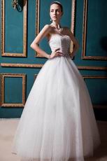 Luxurious Sweetheart Ball Gown Puffy Ivory Garden Wedding Dress