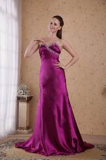 Purple Sweetheart Elegant Evening Dress 2014 Wear