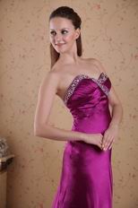 Purple Sweetheart Elegant Evening Dress 2014 Wear