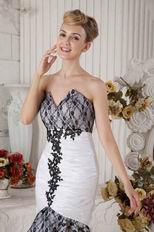 High Low Tea Length V Shaped Neck Evening Dress With Lace