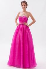 Pretty Sweetheart Fuchsia Women Evening Dress