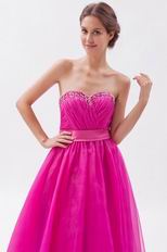 Pretty Sweetheart Fuchsia Women Evening Dress