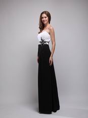 Top Designers For Black and White Evening Prom Dress