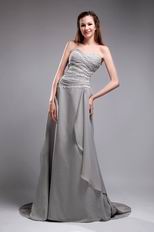 Grey Chiffon Hot Sell Dress For Women Join Formal Ocassion