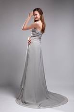 Grey Chiffon Hot Sell Dress For Women Join Formal Ocassion