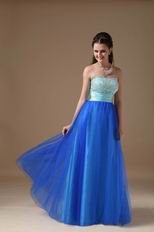 Best Deals Crystals Ultramarine Custom Evening Dresses Online