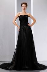 Tide Buy Black Net Celebrity Evening Party Dress