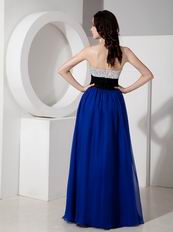 Stylish Royal Blue Beaded Evening Dresses Discount