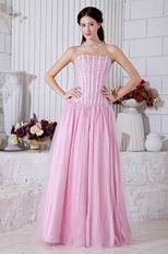Not Expensive Strapless Beaded Dress To Evening Wear