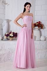 Not Expensive Strapless Beaded Dress To Evening Wear