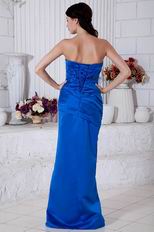 Classical Style Royal Blue Stain Petite Evening Dress Cheap