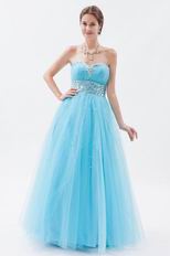 New Arrival Aqua Net Evening Dress In United States