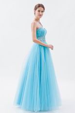 New Arrival Aqua Net Evening Dress In United States