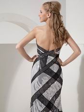 Flaring Slim Petite Sequin Fabric Evening Dress Cheap