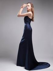 Mermaid Popular Navy Formal Dress Like A Superstar