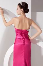 Sweetheart Beaded 2012 Style Fuchsia Women In Prom Dress