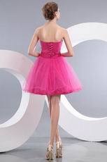 Lovely Sweetheart Fuchsia Sweet 16 Dresses For Sale