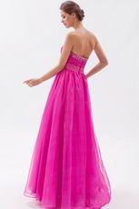 Pretty Sweetheart Fuchsia Women Evening Dress