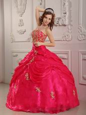 Fuchsia Strapless Quinceanera Ball Gown Under 200 In Texas