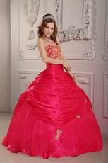 Fuchsia Strapless Quinceanera Ball Gown Under 200 In Texas