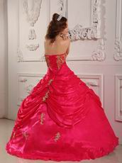 Fuchsia Strapless Quinceanera Ball Gown Under 200 In Texas